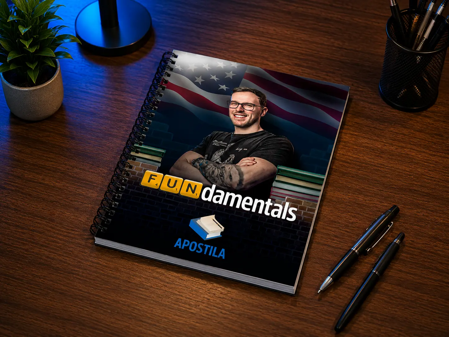 Mockup da apostila completa do Fundamentals